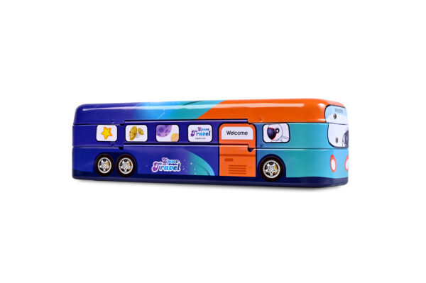 CARTOON CHARACTER CAR DESIGN PENCIL BOX (SET OF 1) - Image 5
