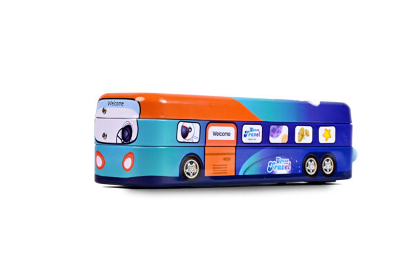 CARTOON CHARACTER CAR DESIGN PENCIL BOX (SET OF 1) - Image 4