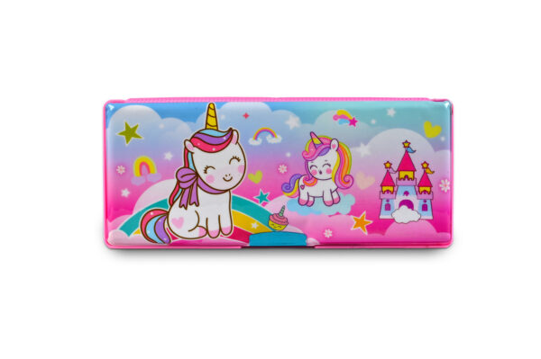 UNICORN MAGNETIC PENCIL BOX WITH DUAL SHARPNER - Image 2