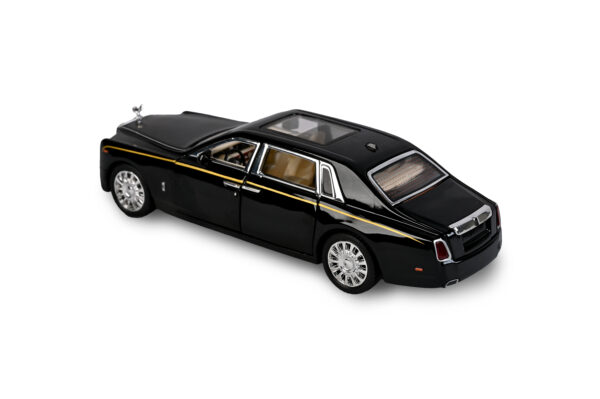 1:24 Scale Rolls Royce Diecast Car (BLACK) - Image 3