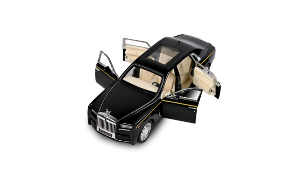 1:24 Scale Rolls Royce Diecast Car (BLACK) - Image 5